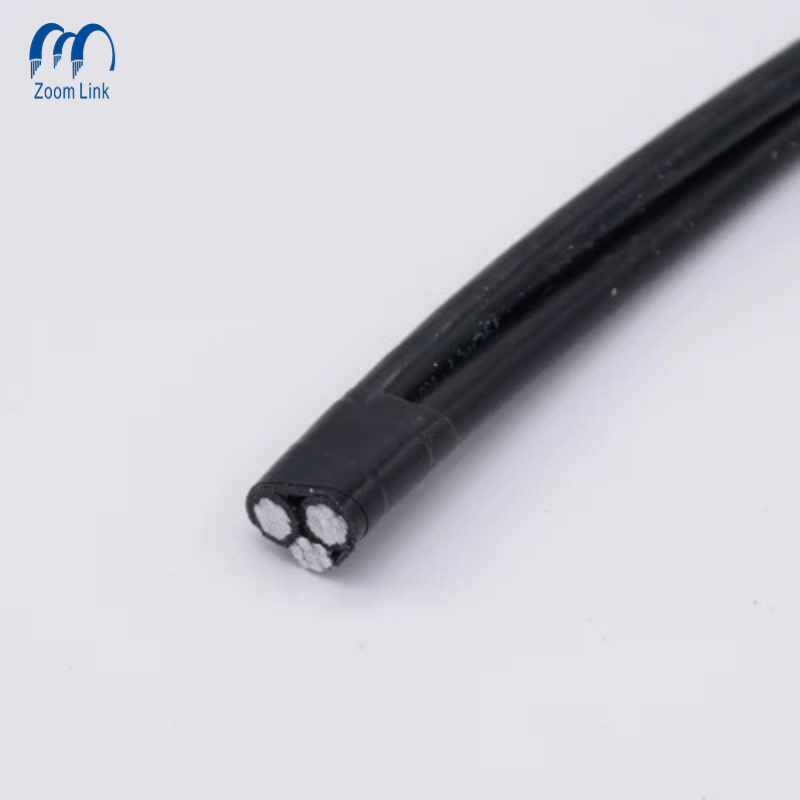 China 
                Nannynose XLPE Insulated Overhead Aluminum Triplex Service Drop Cable
              manufacture and supplier