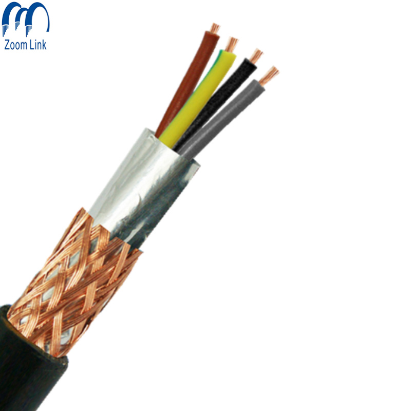 OEM ODM PVC Insulated Electrical Cables Rvvp Shielded Flexible Cable