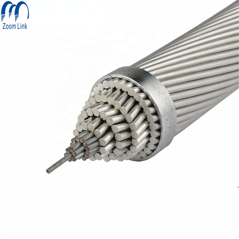 Китай 
                Электрический кабель BS EN 50182, усиленный алюминиевой конструкцией, усиленный стальной конструкцией ACSR
              производитель и поставщик