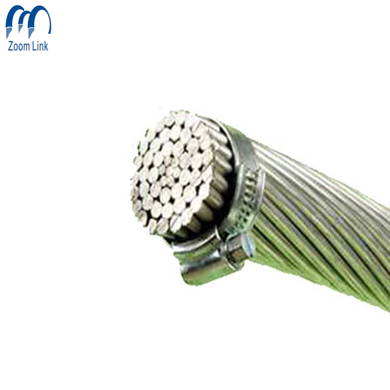 Китай 
                Электрический кабель с потолочной конструкцией BS и ASTM, стандартный алюминиевый проводник ACSR, усиленный сталью
              производитель и поставщик