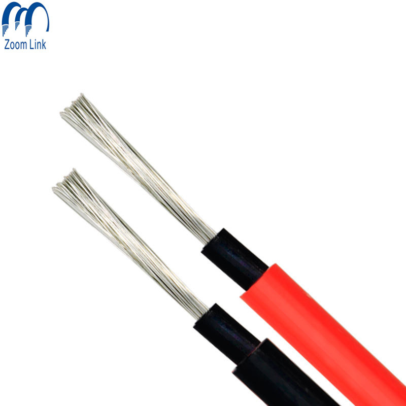 Power TUV H1z2z2-K 2.5mm2 4mm2 6mm2 Electric Wire DC PV Solar Cable