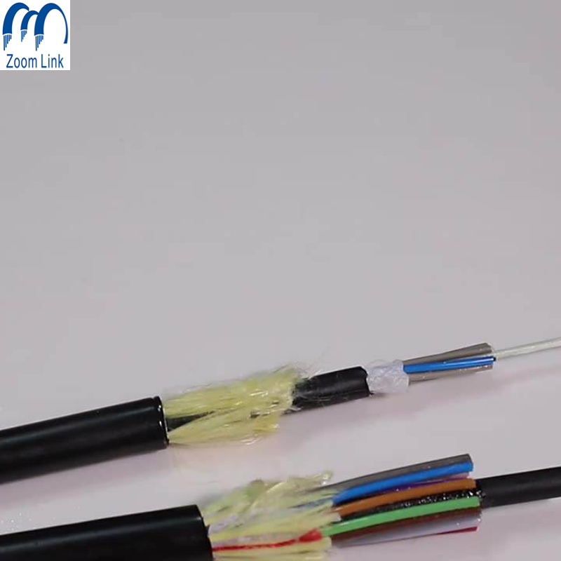 Quality Fiber Optic Cable Aramid Yarn Jacket Fiber Optic Cable ADSS
