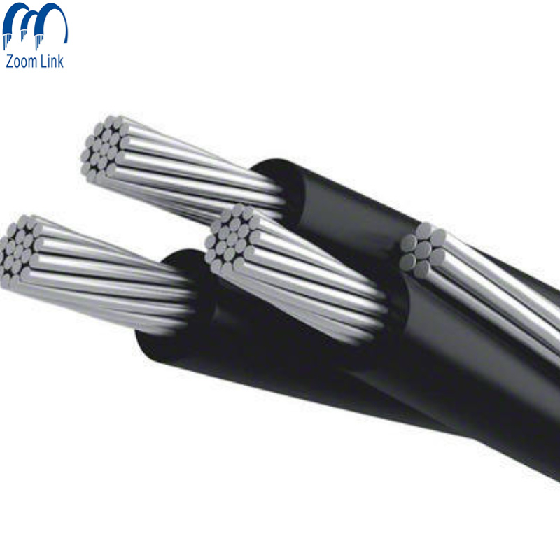 Service Drop XLPE Insulated 2/0 AWG Aerial Bundled Aluminum Cable