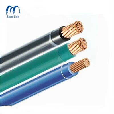 China 
                T90-Thwn electrónica de un solo núcleo el cable 12AWG 14AWG PVC doble aislante Cable eléctrico
              fabricante y proveedor