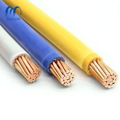 China 
                Thhn Cable Eléctrico Conductor de cobre con chaqueta de nylon
              fabricante y proveedor