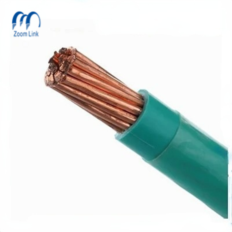 China 
                Conductor eléctrico de cobre aislado de PVC THW Thwn THHN de núcleo único Cable
              fabricante y proveedor