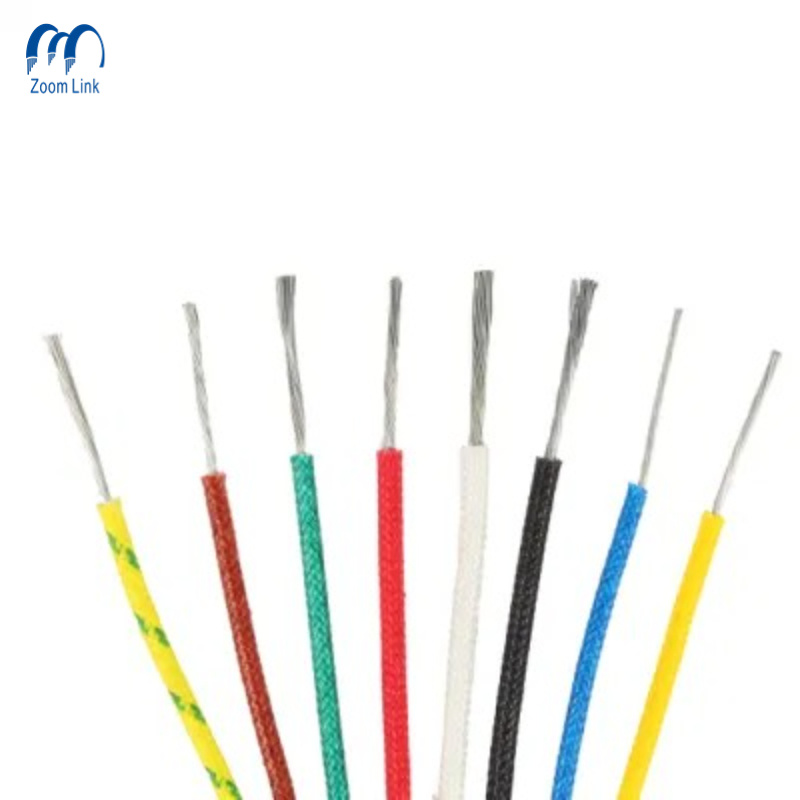 China 
                UL3122 cable de fibra de vidrio de silicona resistente al calor vidrio para alta temperatura Cable de fibra
              fabricante y proveedor