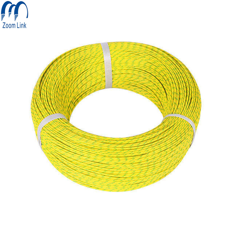 China 
                UL3122 cable de silicona eléctrico redondo con fibra de vidrio aislada 22AWG estañado Cobre
              fabricante y proveedor