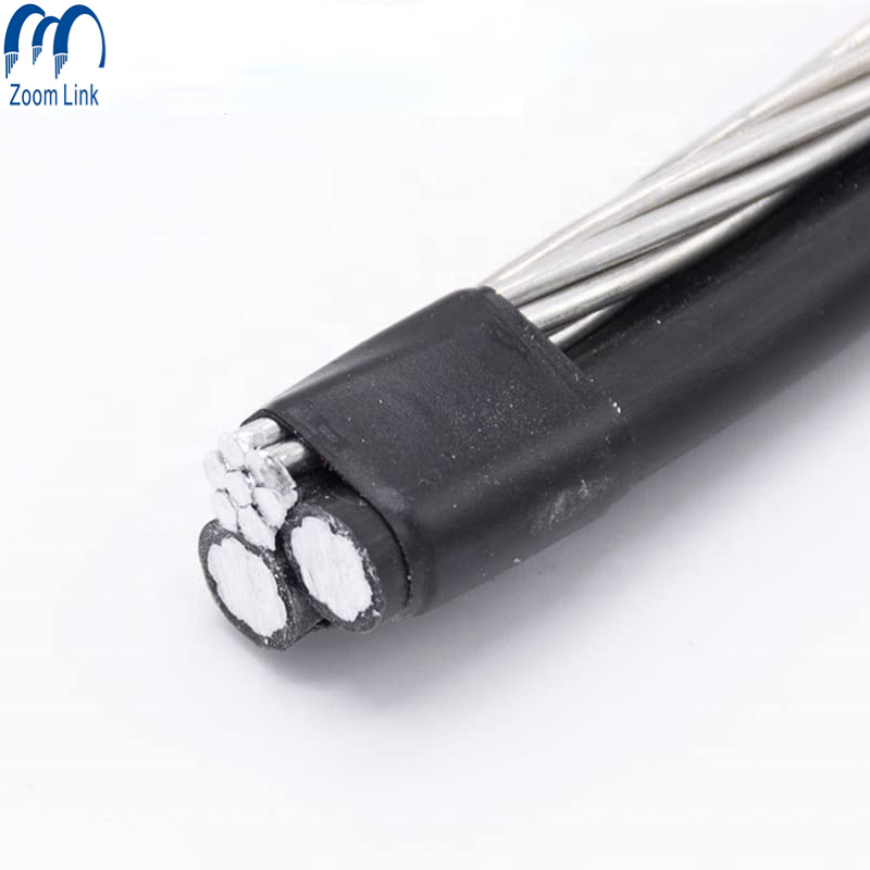 China 
                XLPE Caai Cable Overhead Aerial Bundle Cable 2*16+ND25 mm2
              manufacture and supplier