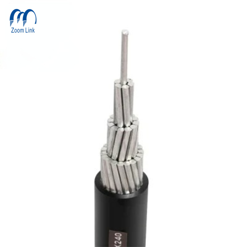 XLPE/ HDPE 15kv Covered Aerial 3 Layer Cable Spacer Cable Tree Wire