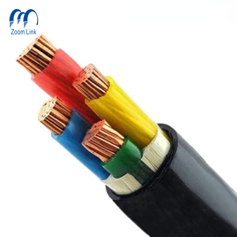 XLPE Insulated Electric Wire Cable Multi Copper Wire Core Steel Tape/Wire Armored Power Electric Cable