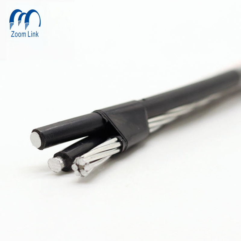 XLPE Insulated Low Voltage Triplex Service Drop Cable Electric Cable