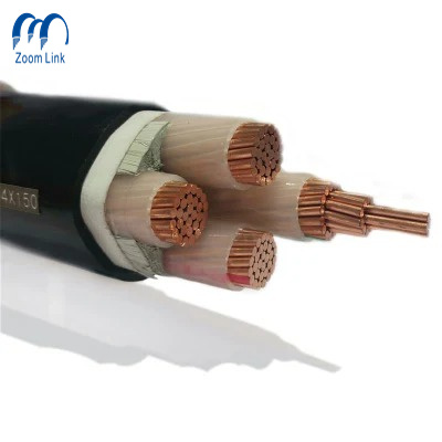 
                Câble d′alimentation électrique blindé en PVC isolé XLPE Yjv Yjv22 0.6/1kv
            