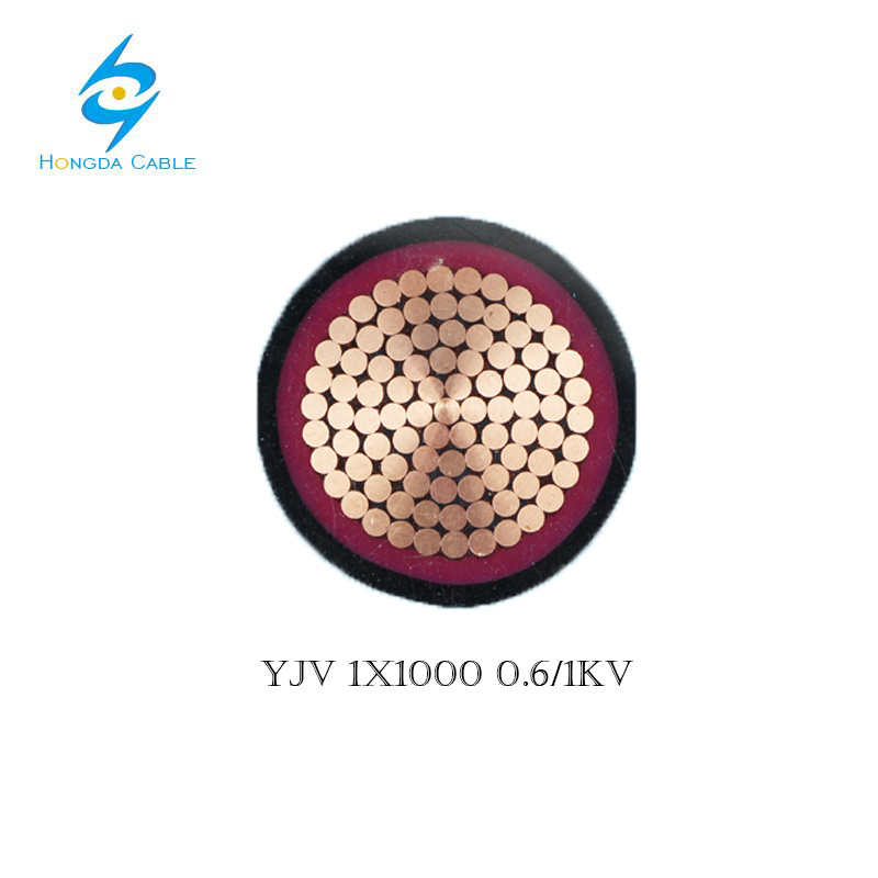 China 
                0.6/1kv 1X630mm2 Copper XLPE/PVC Power Cable
              manufacture and supplier