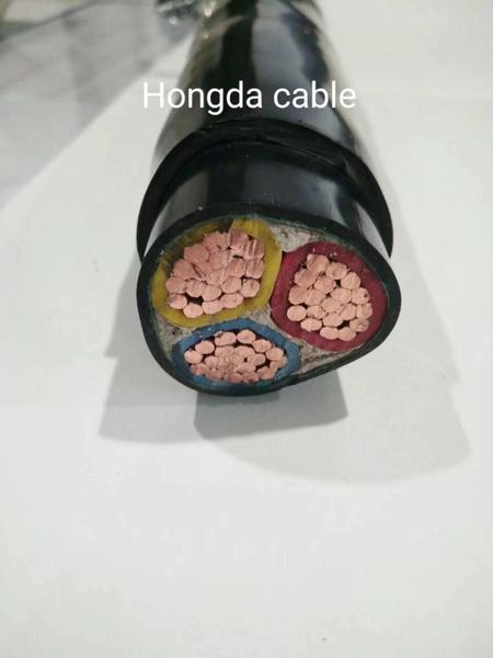 China 
                                 0.6/1kv 3*120mm2 aislamiento de PVC EL PVC Nyy Cable Eléctrico Cable                              fabricante y proveedor