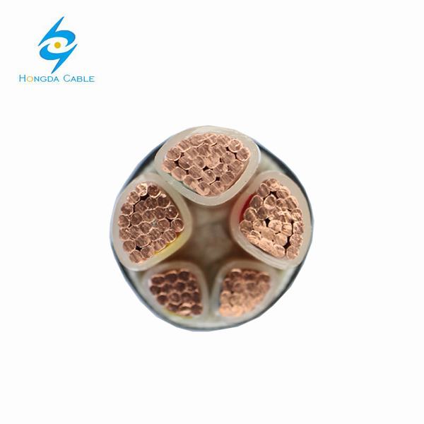 China 
                        0.6/1kv 3+2 Copper Cores XLPE/PVC Power Cable
                      manufacture and supplier
