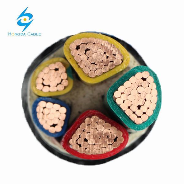 China 
                        0.6/1kv 3X185sqmm+2X95mm2 Cu/PVC/PVC/St Armoured 5 Cores Power Cable IEC60502-1
                      manufacture and supplier
