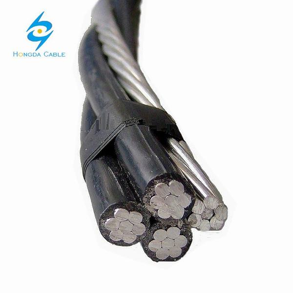 0.6/1kv Aerial Bundled Cable with Bare Overhead Messenger Cable