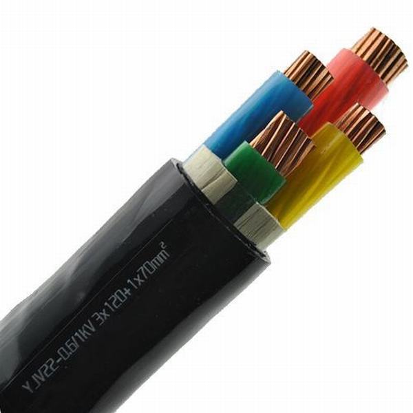 0.6/1kv Cu/XLPE/PVC Copper Conductor XLPE Insualted PVC Sheathed 16mm 4 Core LV Cable