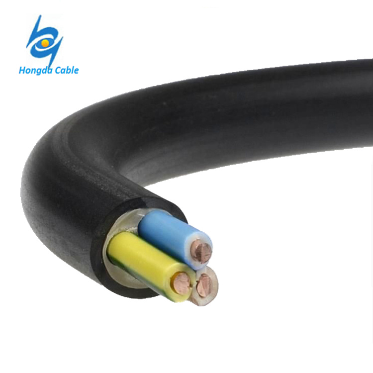 0.6/1kv PVC Insulated and Sheathed Cu/PVC/PVC Copper Yky Cable