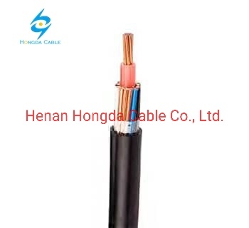 0.6/1kv Solidal Aluminum Copper Communication Wire 0.8mm Concentric Split Single Phase Aerial Service Cable 2*16mm2