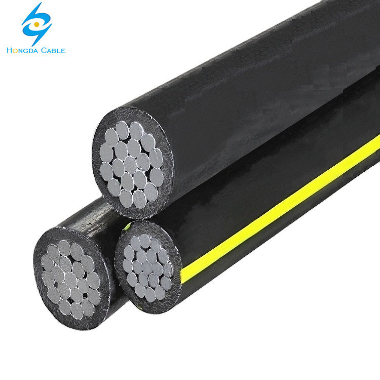 China 
                1/0-1/0-1/0 Bergen Triplex Aluminum Conductor Underground Direct Burial 600V Urd Cable
              manufacture and supplier
