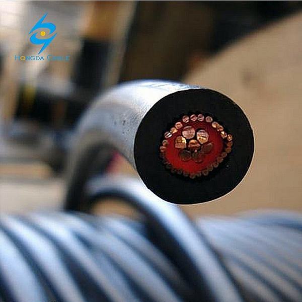 China 
                        1*16+16+4*0.5mm2 1/0.8mm PE Insulated of Pilot 1.1mm Neutral Conductor Split Concentric Cables
                      manufacture and supplier