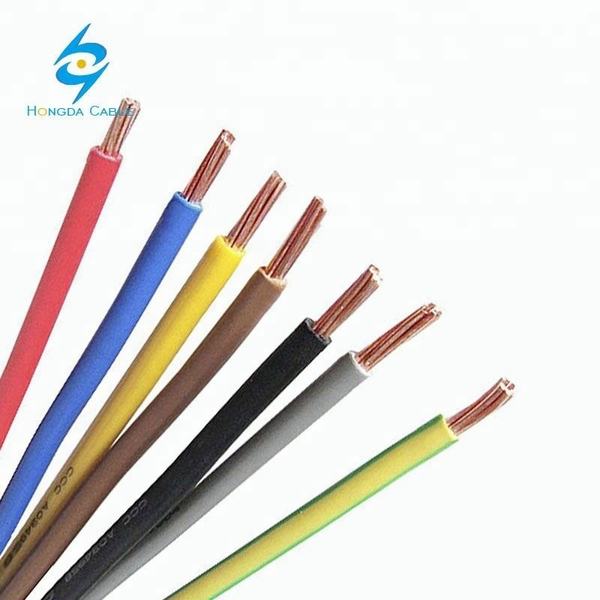 China 
                        1.5mm 2.5mm 4mm 6mm 10mm Single Core Copper PVC House Wiring Electrical Cable and Wire Price
                      manufacture and supplier
