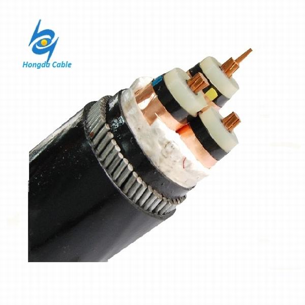 11kv 185mm2 Copper XLPE Insulated Swa Armored Power Cable
