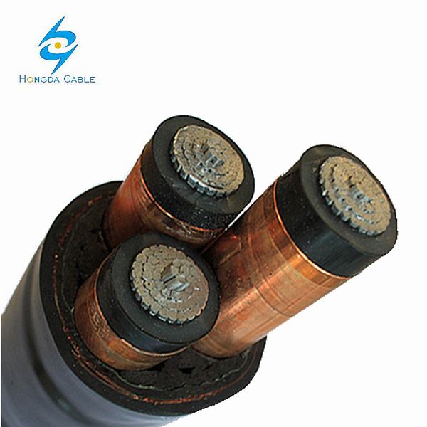 China 
                        12/20kv Cu (al) /XLPE/Sta/PVC 3X300 150mm Copper Aluminum Cable
                      manufacture and supplier