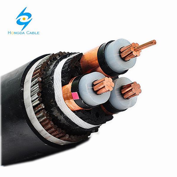 12.7 / 22kv Medium Voltage Electrical Cable 185mm2 95mm2 XLPE Cu Copper Underground Cable