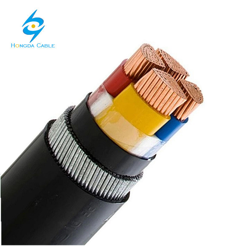 150mm 4 Core Multi Core XLPE Copper Steel Wire Armoured Swa Electrical Cable Wire