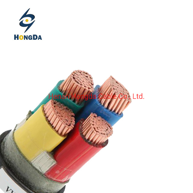 
                150mm2 Underground Power Cables Copper Conductor 4 Core Cables Nyy N2xy
            