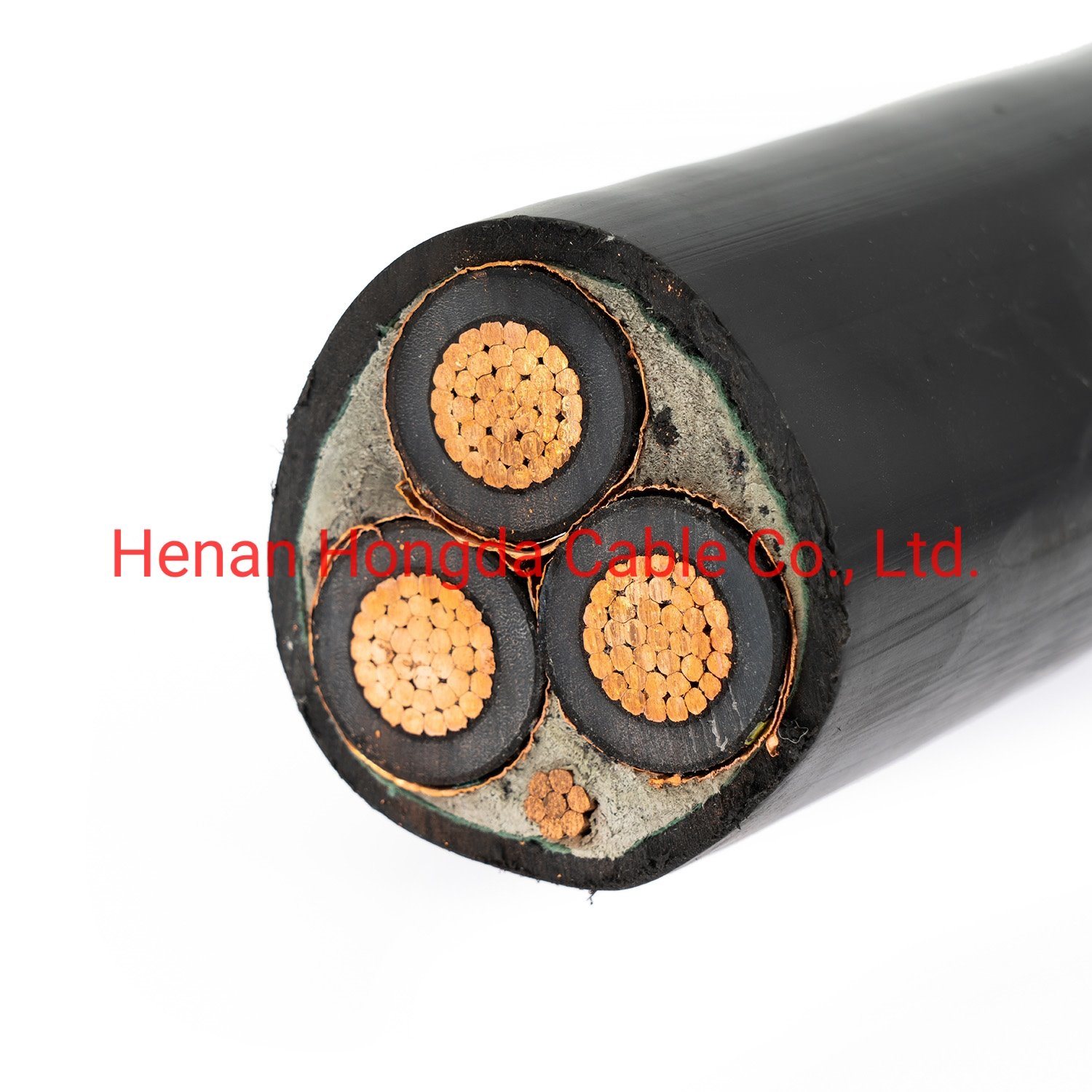 Chine 
                                 câble électrique blindé à ruban en acier à 3 conducteurs en cuivre 15 kv 150 mm 3 / 0AWG                              fabrication et fournisseur
