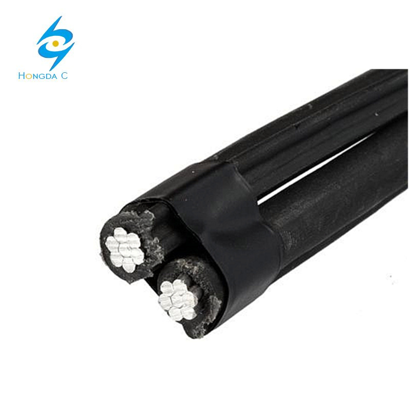 China 
                        16mm 10mm Duplex Cable Overhead Line ABC Aerial Bundle Cable
                      manufacture and supplier
