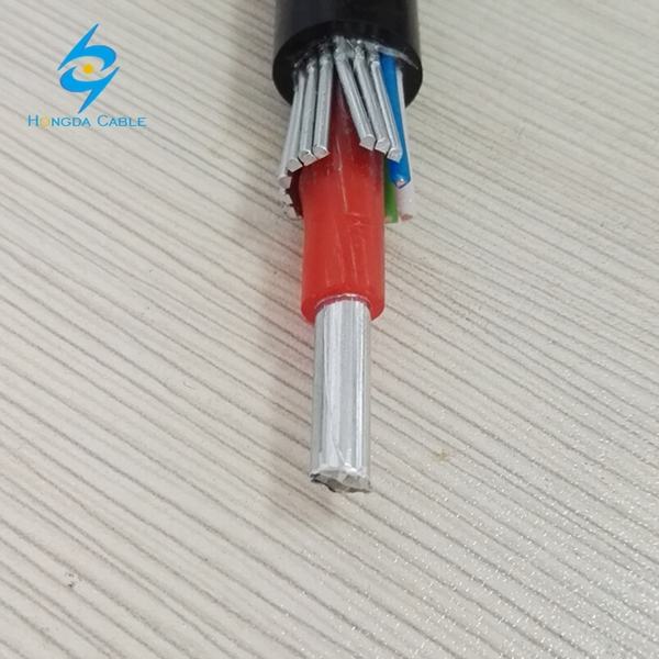 16mm2 Stranded XLPE Solidal Aluminium PVC Split Concentric Cable