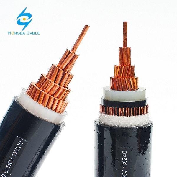 18/30 Kv or 19/33 Kv XLPE Insulated Single Core Cables