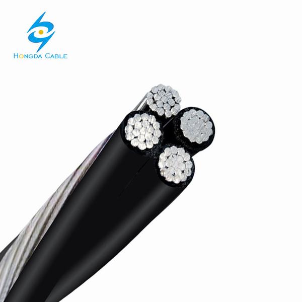 1kv Aluminum Alu Conductor PVC or XLPE Insulated Aerial Cable