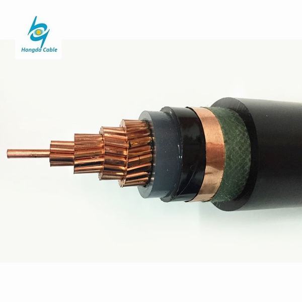 China 
                                 1kv a 35kv XLPE Cu/Al //CTS/CWS/PVC/PE/LLDPE Cable de alimentación de 50mm 70mm cable de alimentación de MV                              fabricante y proveedor