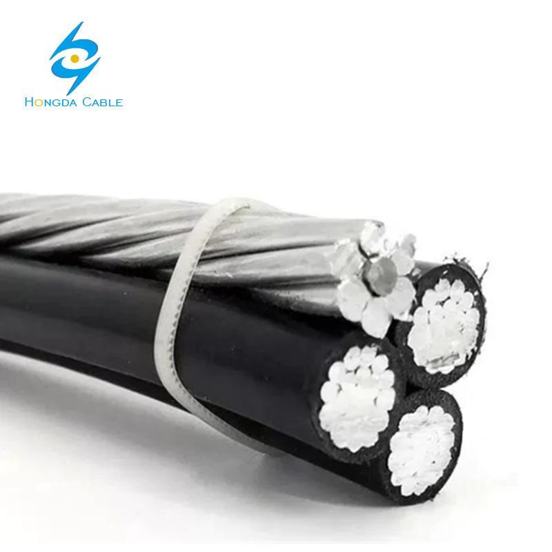 China 
                2/0-2/0-2/0-2/0 Grullo Quadruplex Overhead Aluminum Conductor Service Drop Cable
             proveedor