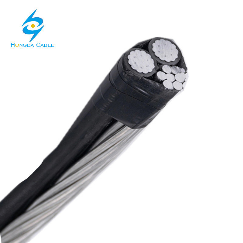 2/0 Trophon Secondary Conductor Aluminum Triplex Bare Neutral Supported Overhead Conductor Service Drop Cable