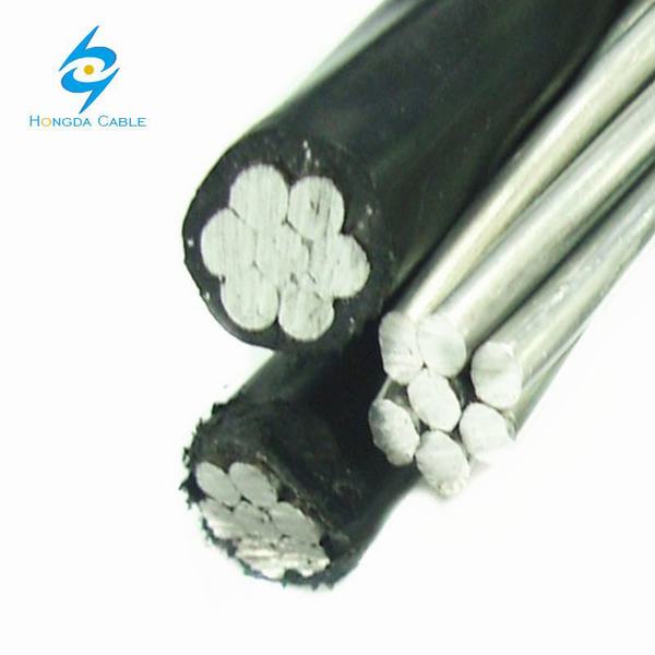China 
                        2*10+1*10 Aluminum Cable ABC Overhead Insulated Aluminum Cable
                      manufacture and supplier