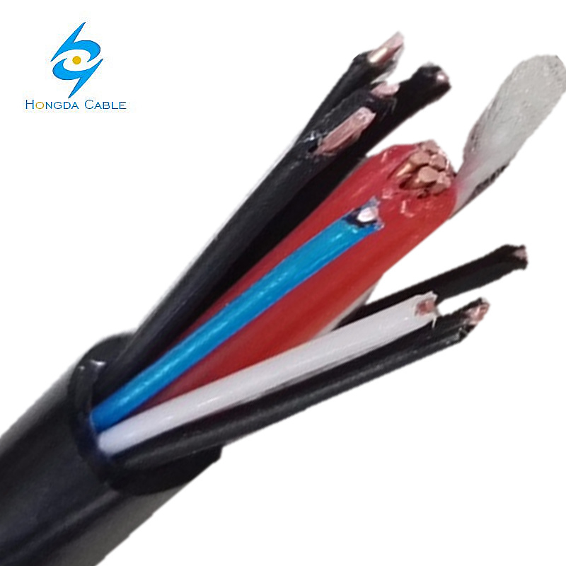 2*10 4*10mm2 0.5mm2 Service Cable with Communication Wires