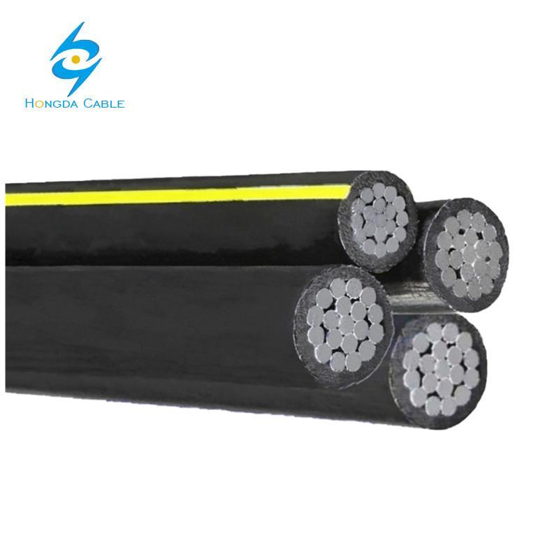 China 
                2-2-2-2 Wittenberg Quadruplex Aluminum Conductor Cable Underground Direct Burial 600V Urd
              manufacture and supplier