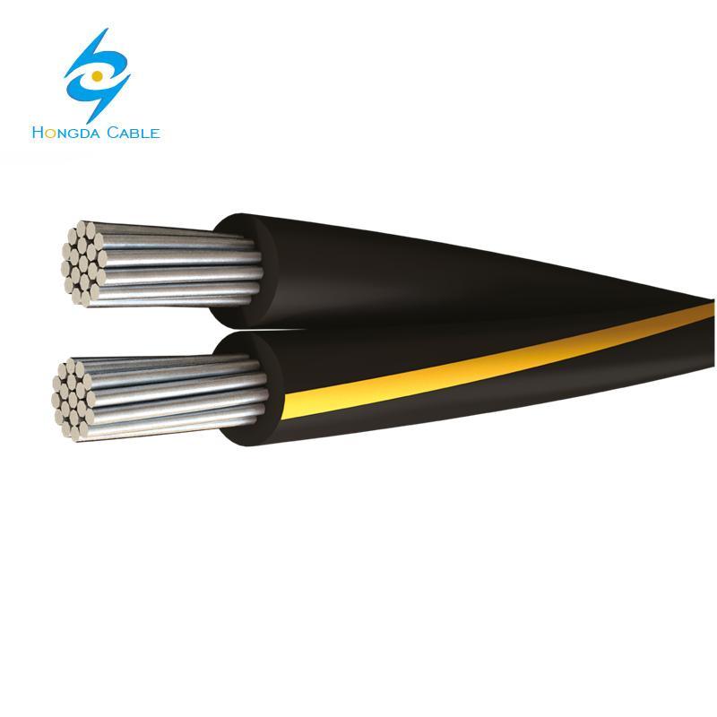 China 
                2-2 conductor de aluminio Everett Duplex Underground Direct Burial 600V Urd Cable
             proveedor
