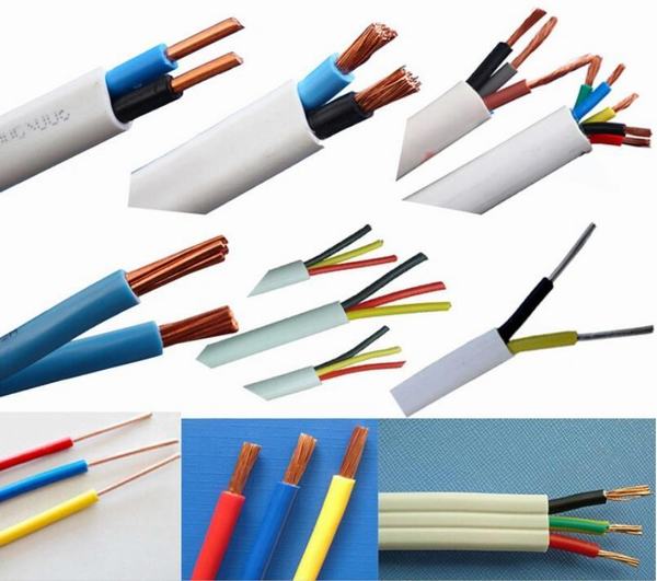 
                                 O material de isolamento de PVC de 2,5mm e aplicação de sobrecarga de fio eléctrico flexível                            