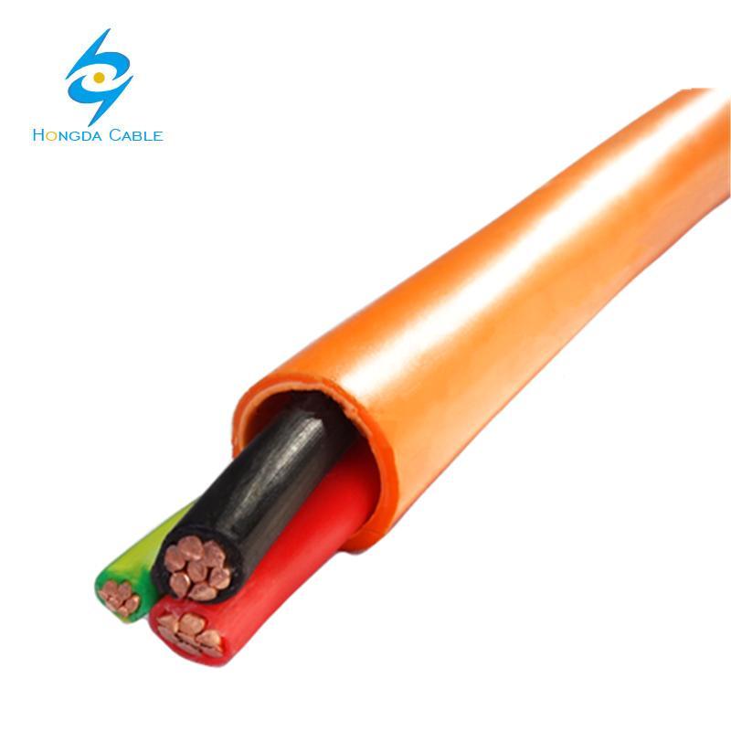 2 Core+E Unarmored Cables AS/NZS 5000.1 X-90 XLPE Insulated 5V-90 PVC Sheathed 0.6/1kv