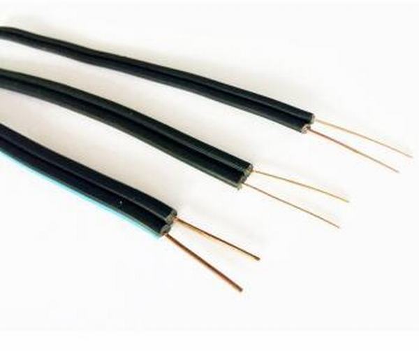
                                 220V de 0,5 mm, 0,6 mm, 0,8 o 0,9 mm/ Conductor de cobre estañado desnudos gota el cable de teléfono                            