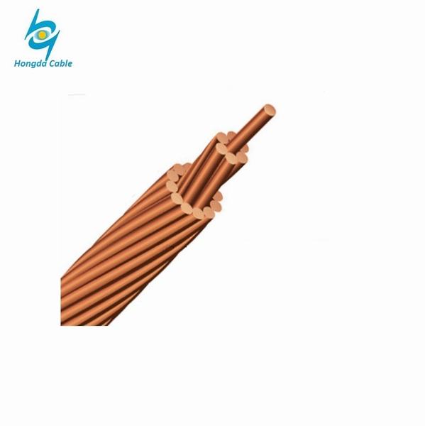 China 
                                 25mm 70mm Tranded Cuerda Conductor de cobre desnudo de la línea de cable de alimentación                              fabricante y proveedor