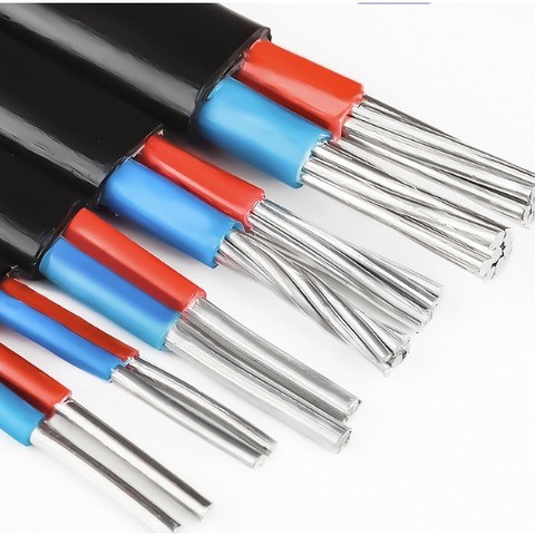 China 
                2X25 Sq. mm Aluminum Stranded Conductor Al Single Phase Service Cable 0.6/1kv
              manufacture and supplier